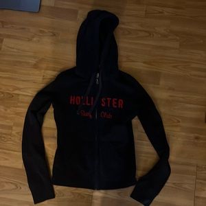 HOLLISTER XSMALL ZIP UP HOODIE